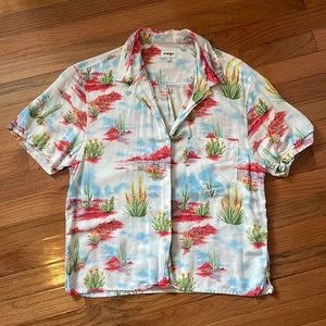 Wrangler Desert Cactus Button Up